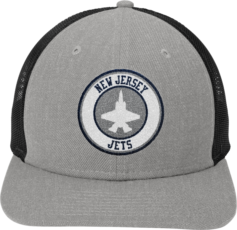 NJ Jets New Era Snapback Low Profile Trucker Cap