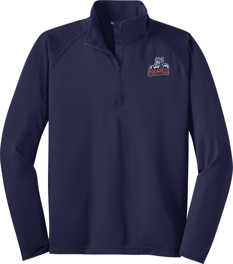 Hartford Jr. Wolfpack Sport-Wick Stretch 1/4-Zip Pullover