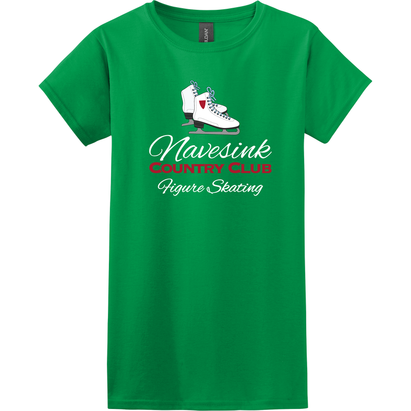 Navesink Figure Skating Softstyle Ladies' T-Shirt