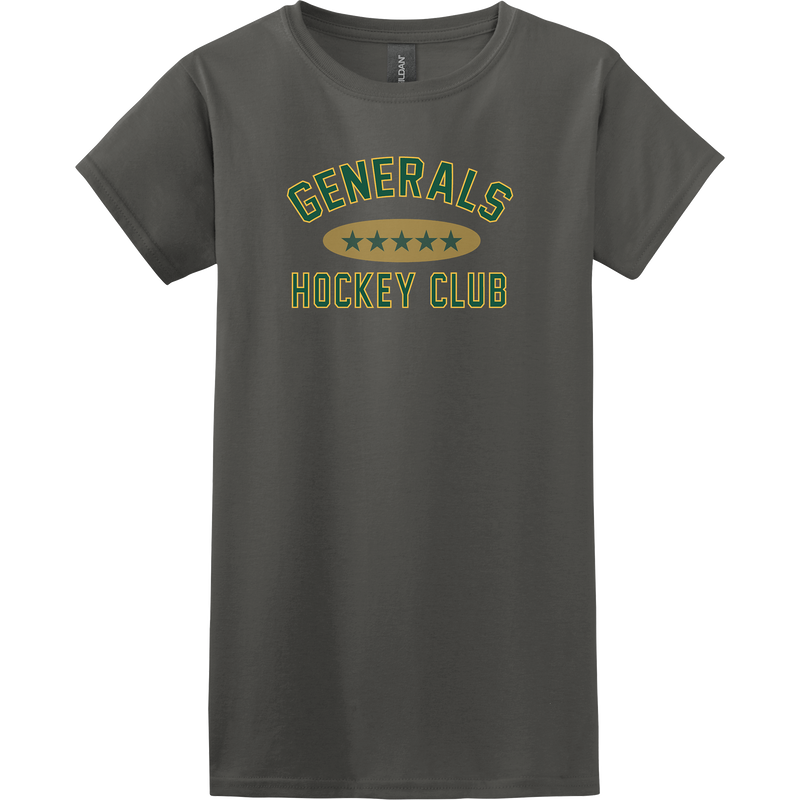 Red Bank Generals Softstyle Ladies' T-Shirt