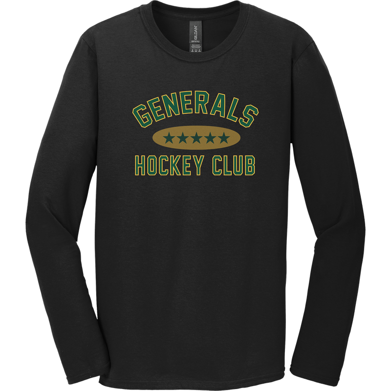 Red Bank Generals Softstyle Long Sleeve T-Shirt