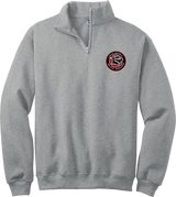 Palmyra Black Knights NuBlend 1/4-Zip Cadet Collar Sweatshirt