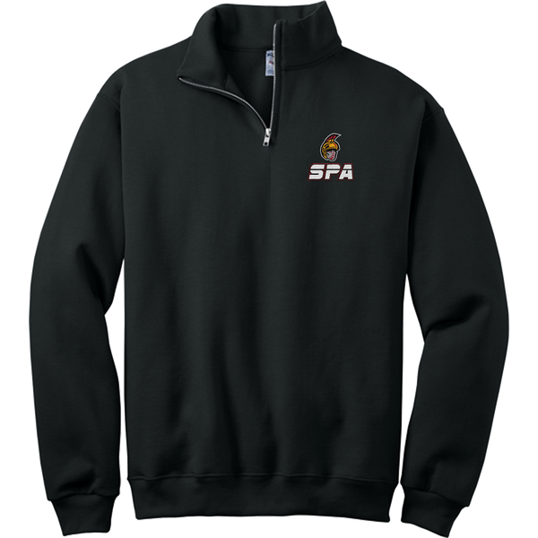 Seacoast Spartans NuBlend 1/4-Zip Cadet Collar Sweatshirt