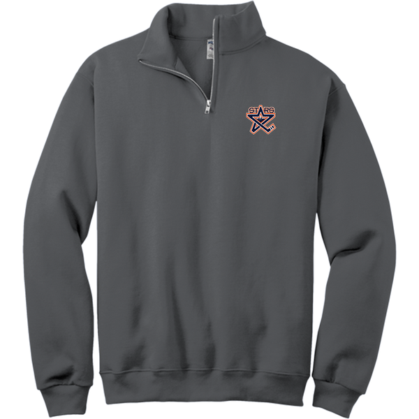 NY Stars NuBlend 1/4-Zip Cadet Collar Sweatshirt