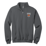 Princeton Jr. Tigers NuBlend 1/4-Zip Cadet Collar Sweatshirt