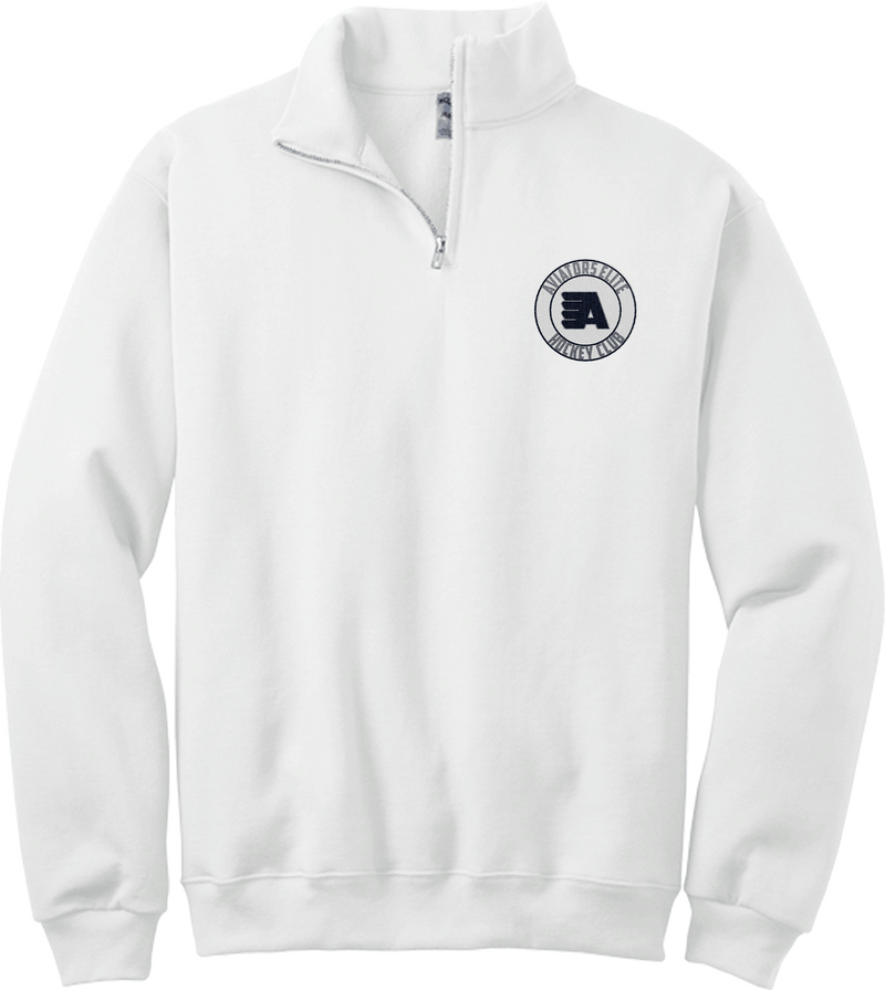 Aspen Aviators NuBlend 1/4-Zip Cadet Collar Sweatshirt