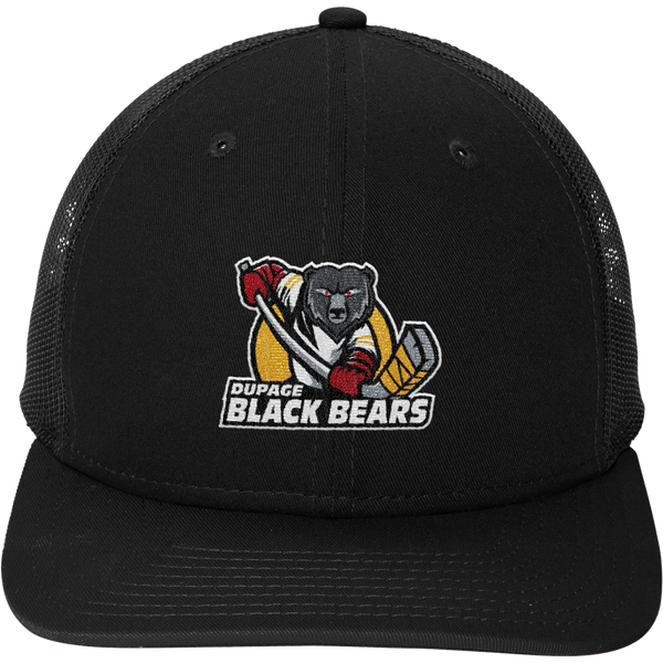 Dupage Black Bears New Era Snapback Low Profile Trucker Cap