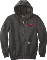 York Devils Carhartt Midweight Hooded Zip-Front Sweatshirt