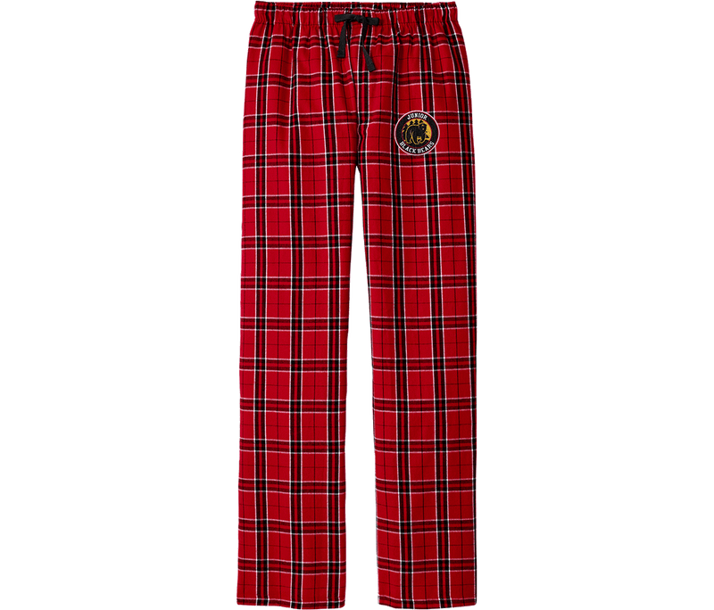 MD Jr. Black Bears Flannel Plaid Pant