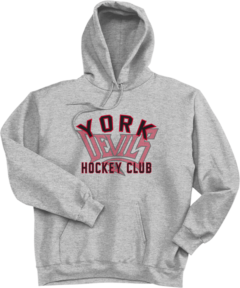 York Devils Ultimate Cotton - Pullover Hooded Sweatshirt