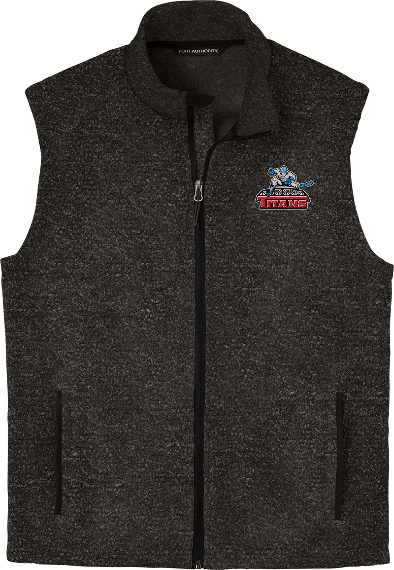 NJ Titans Sweater Fleece Vest