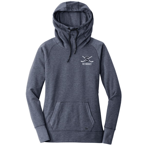 Midd South Hockey New Era Ladies Tri-Blend Fleece Pullover Hoodie