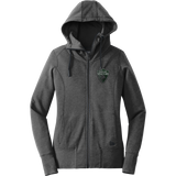 Lansing Senators New Era Ladies Tri-Blend Fleece Full-Zip Hoodie