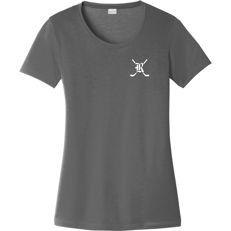 Randolph Middle School Ladies PosiCharge Competitor Cotton Touch Scoop Neck Tee