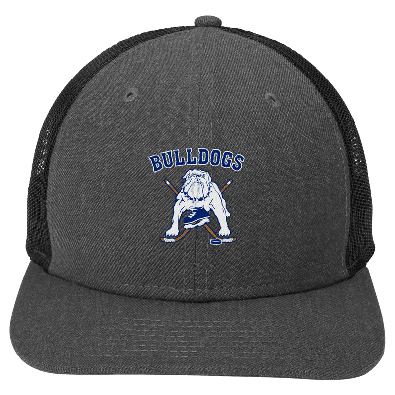 Chicago Bulldogs New Era Snapback Low Profile Trucker Cap