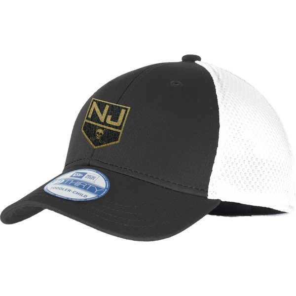 NJ Raiders New Era Youth Stretch Mesh Cap