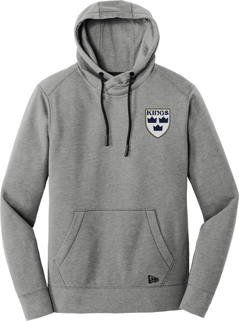 North Jersey Kings New Era Tri-Blend Fleece Pullover Hoodie