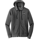 CT Oil Kings New Era Tri-Blend Fleece Full-Zip Hoodie