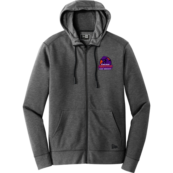 Chicago Phantoms New Era Tri-Blend Fleece Full-Zip Hoodie