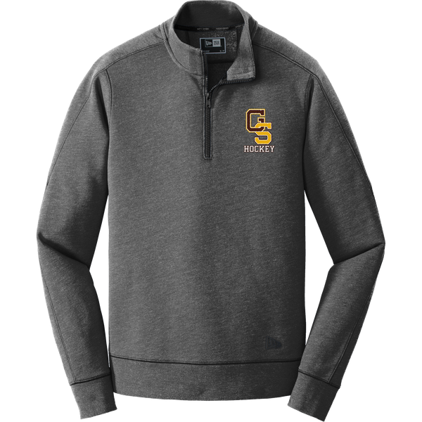 Greensburg Salem New Era Tri-Blend Fleece 1/4-Zip Pullover