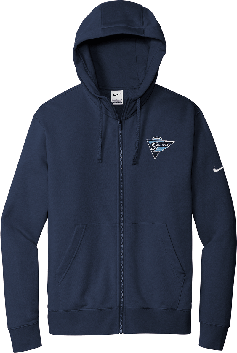 Ramapo Saints Nike Club Fleece Sleeve Swoosh Full-Zip Hoodie