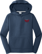 York Devils Youth Performance Fleece Pullover Hooded Sweatshirt