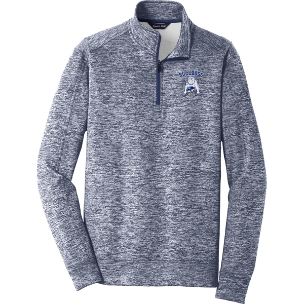 Chicago Bulldogs PosiCharge Electric Heather Fleece 1/4-Zip Pullover