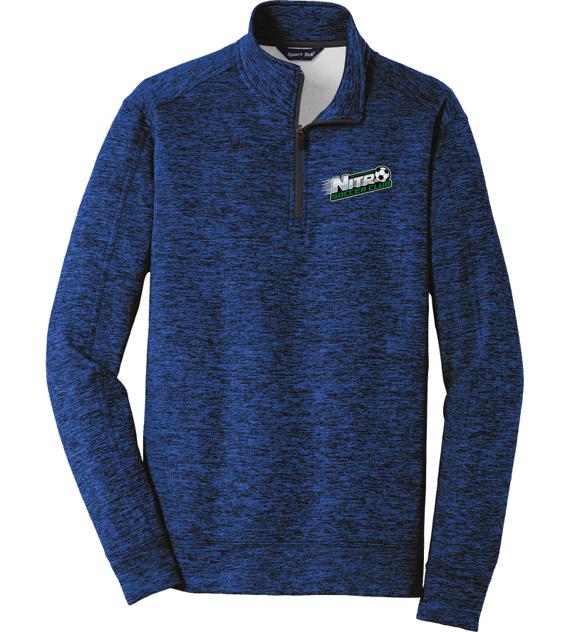 Nitro Soccer PosiCharge Electric Heather Fleece 1/4-Zip Pullover