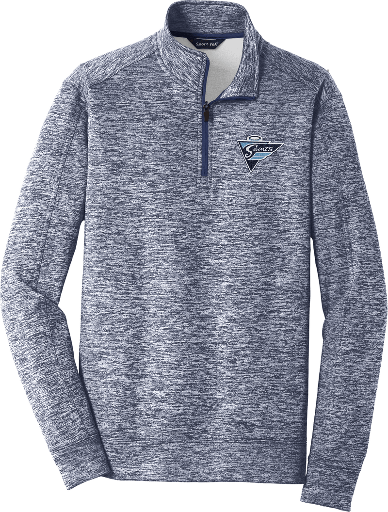 Ramapo Saints PosiCharge Electric Heather Fleece 1/4-Zip Pullover