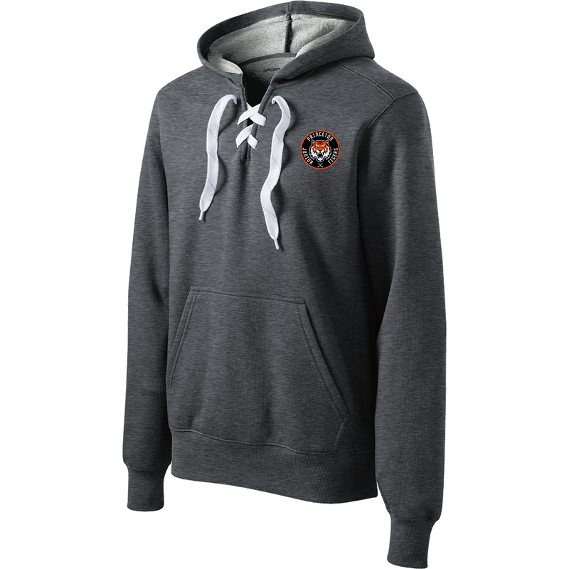 Princeton Jr. Tigers Lace Up Pullover Hooded Sweatshirt