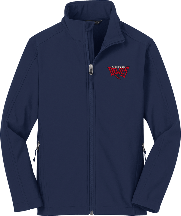 York Devils Youth Core Soft Shell Jacket