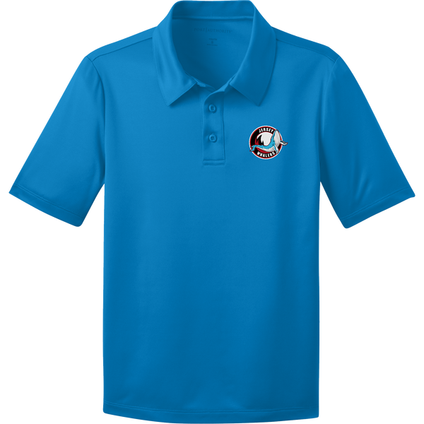 Jersey Shore Whalers Youth Silk Touch Performance Polo