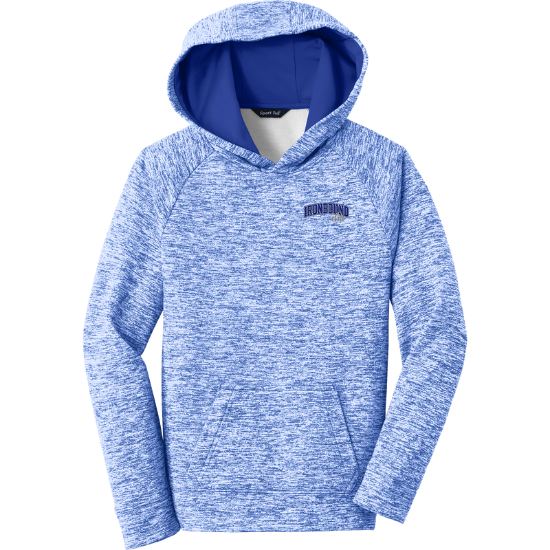 Ironbound Youth PosiCharge Electric Heather Fleece Hooded Pullover