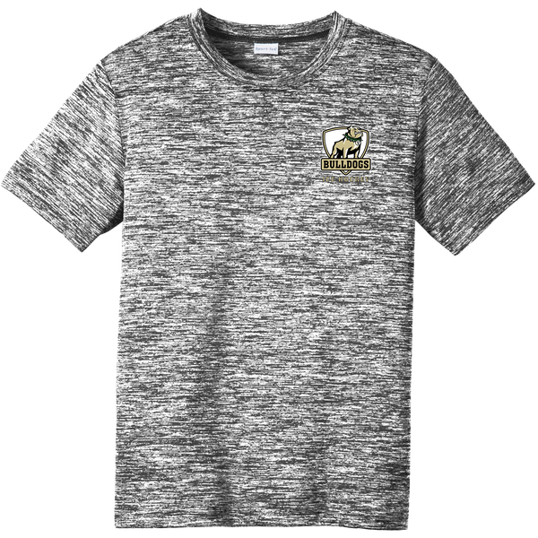 HVM Bulldogs Youth PosiCharge Electric Heather Tee