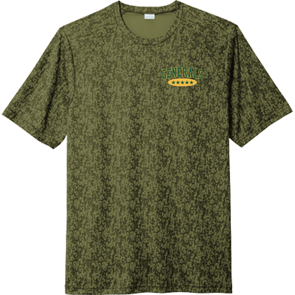 Red Bank Generals Digi Camo Tee